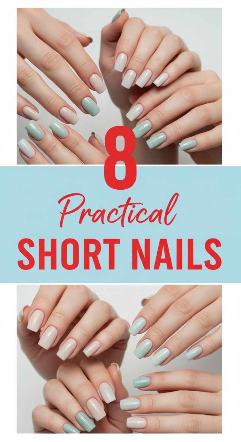 8 Practical Short Nails