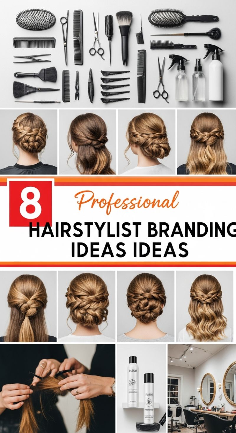 8 Professional Hairstylist Branding Ideas