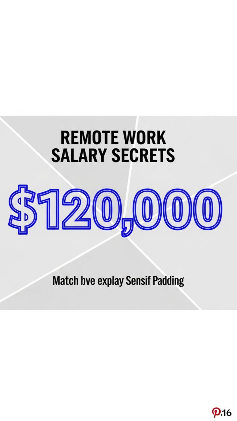 8. Securing a $120,000 Remote Salary Secret
