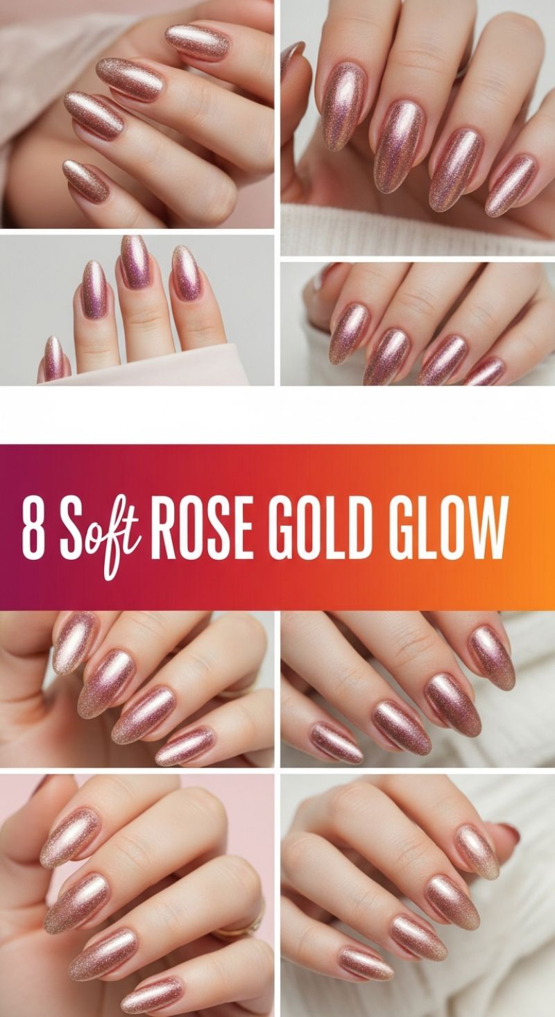 8 Soft ROSE GOLD GLOW
