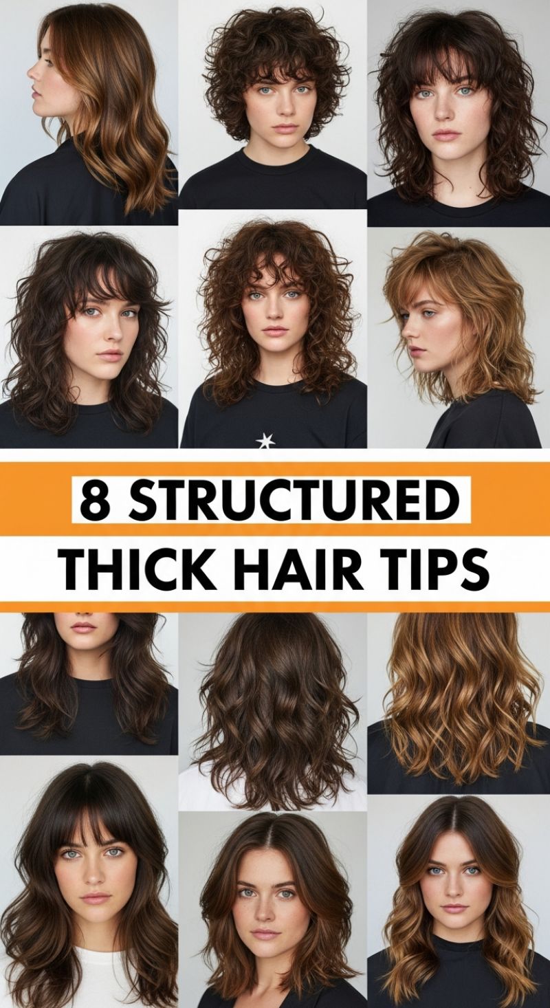 8 STRUCTURED THICK HAIR TIPS