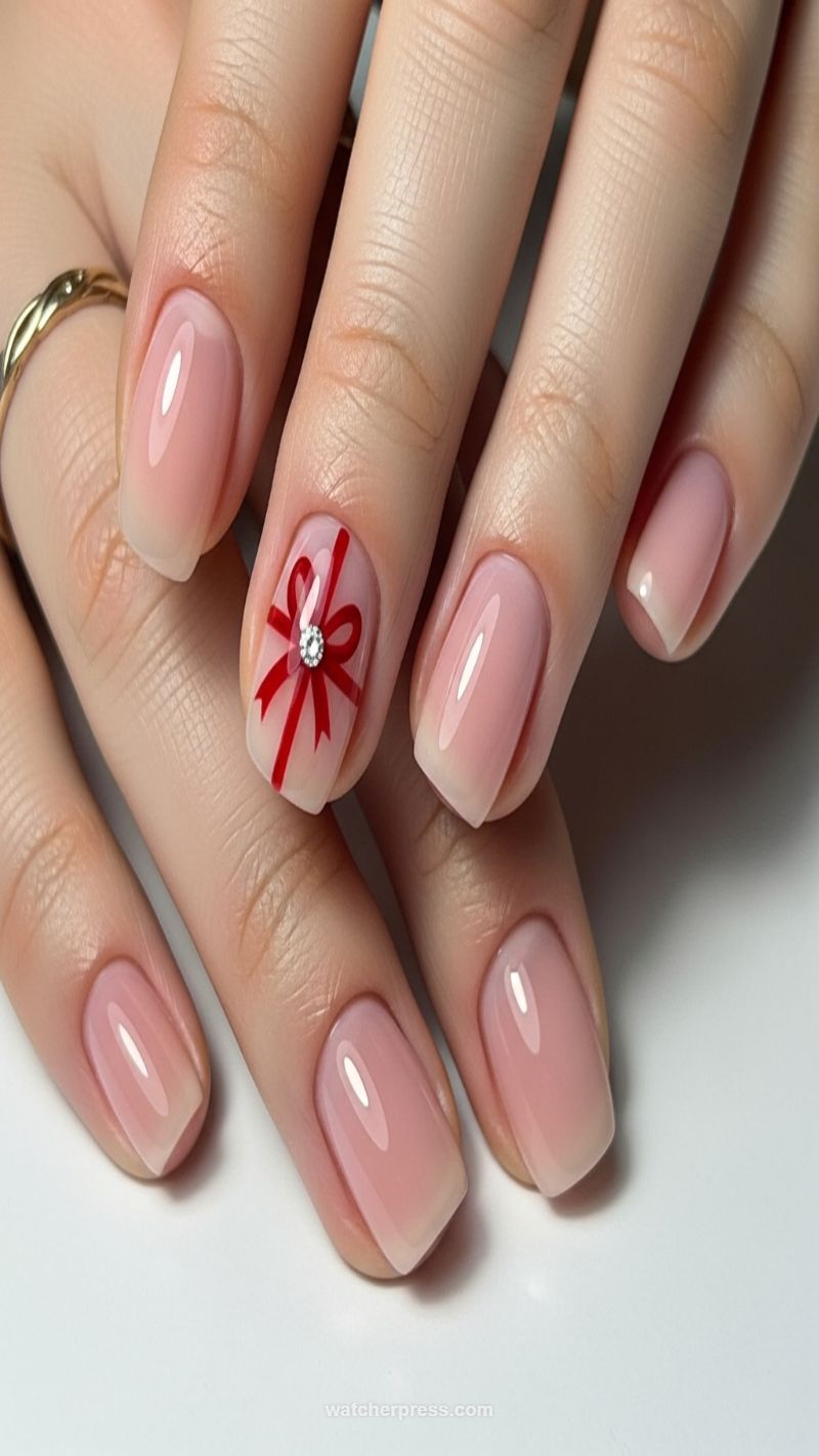 8. Subtle Gift Bow Accent