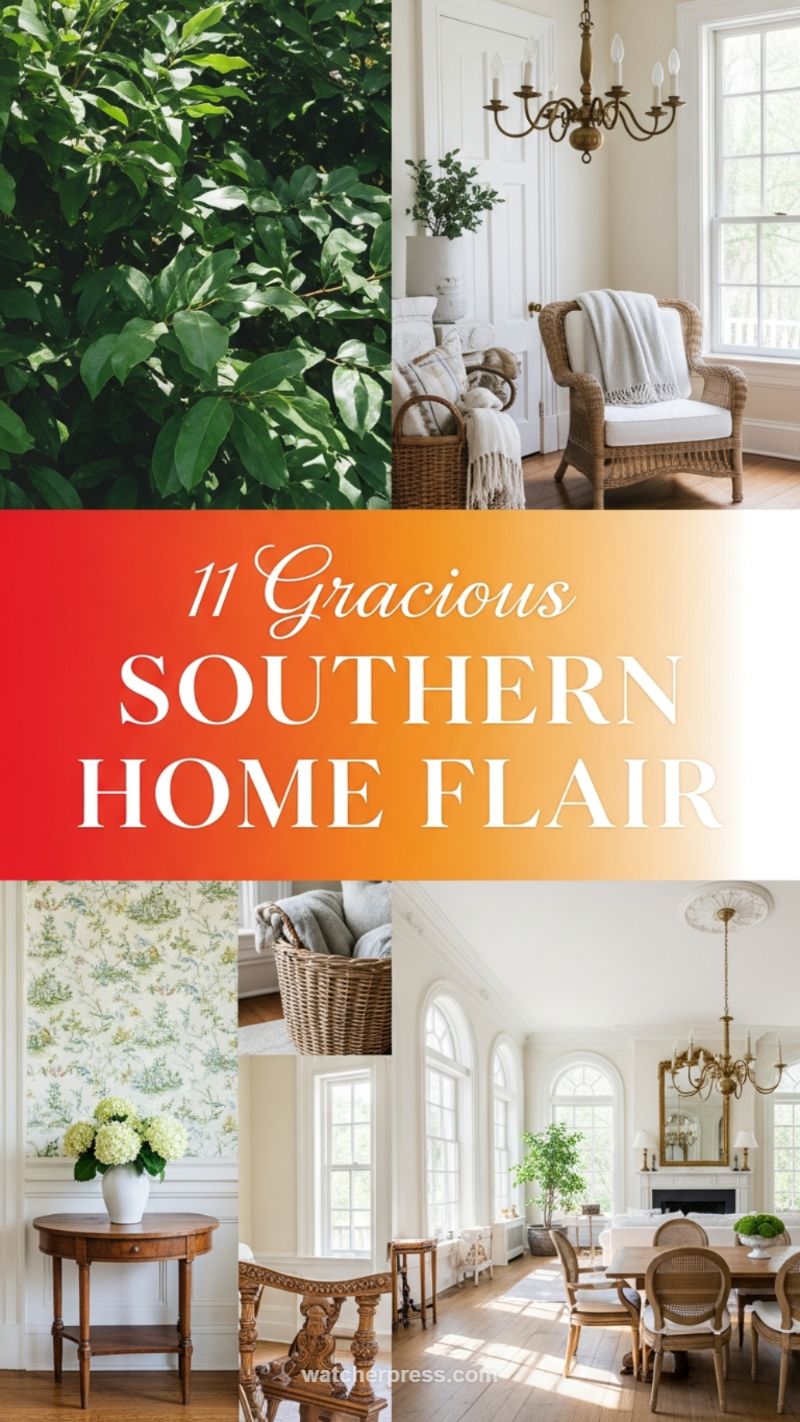 8. Traditional Southern Elegance (Gracious Home Flair)
