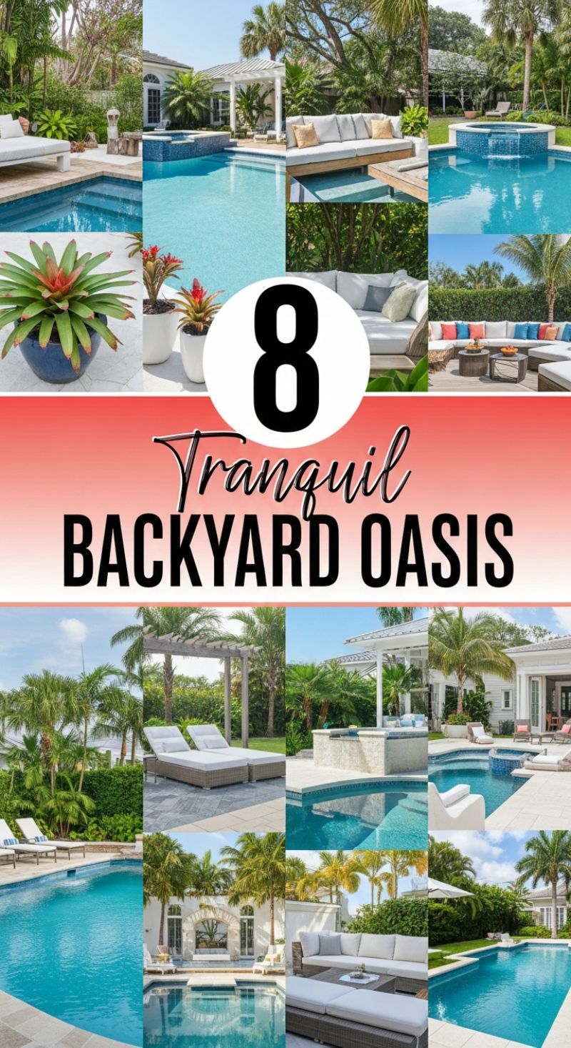 8 Tranquil Backyard Oasis