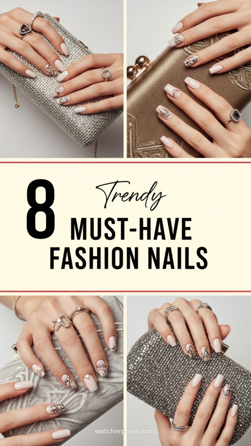 8 Trendy Must-Have Fashion Nails