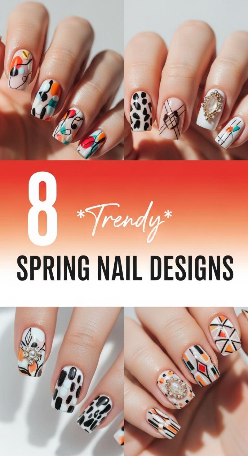 8 Trendy Spring Nail Designs