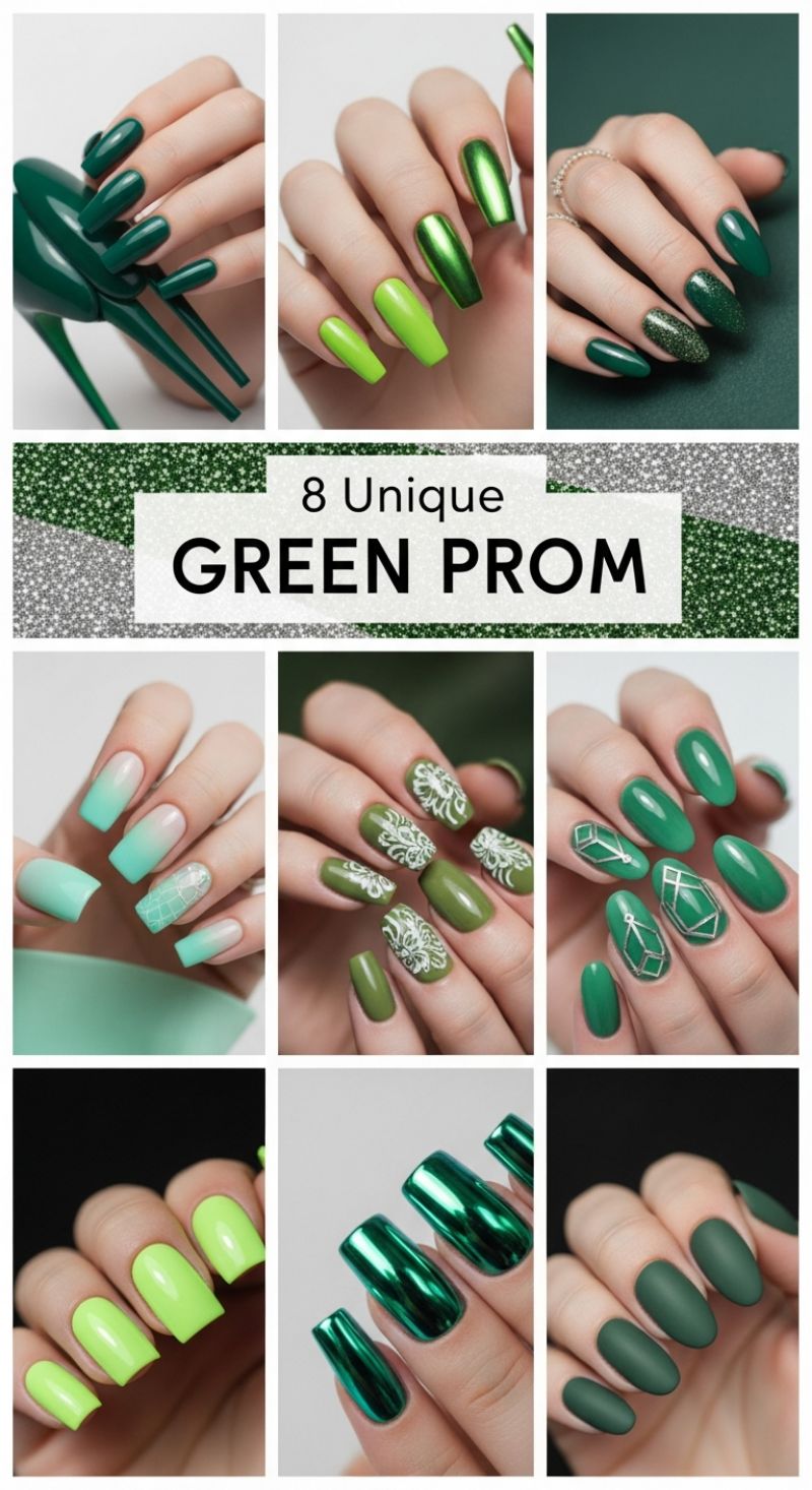 8 Unique GREEN PROM
