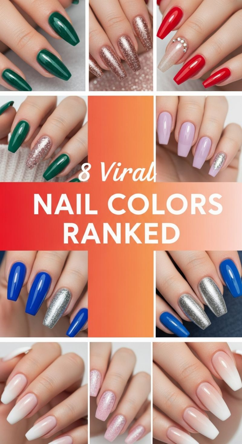8 Viral NAIL COLORS RANKED