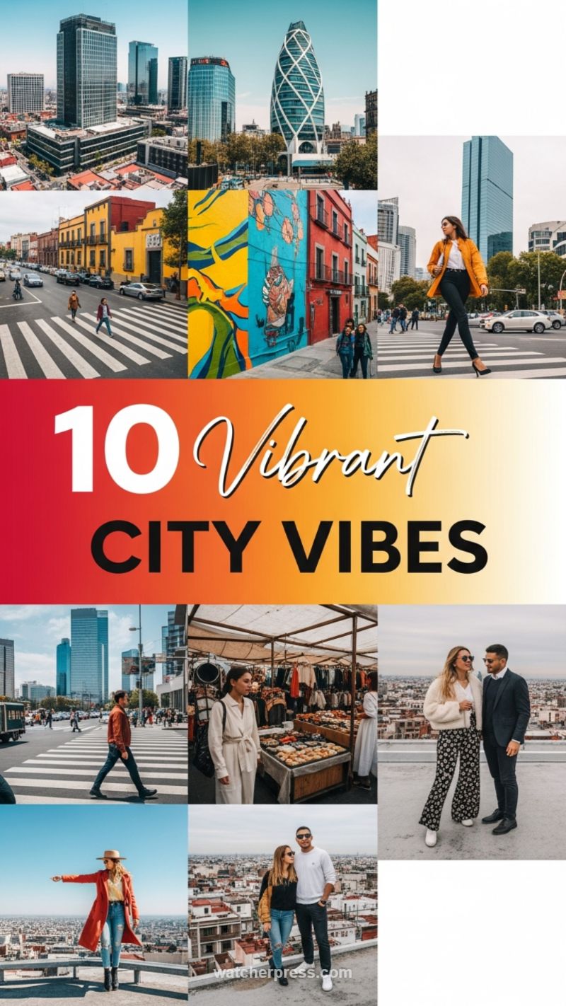 9. 10 Vibrant City Vibes