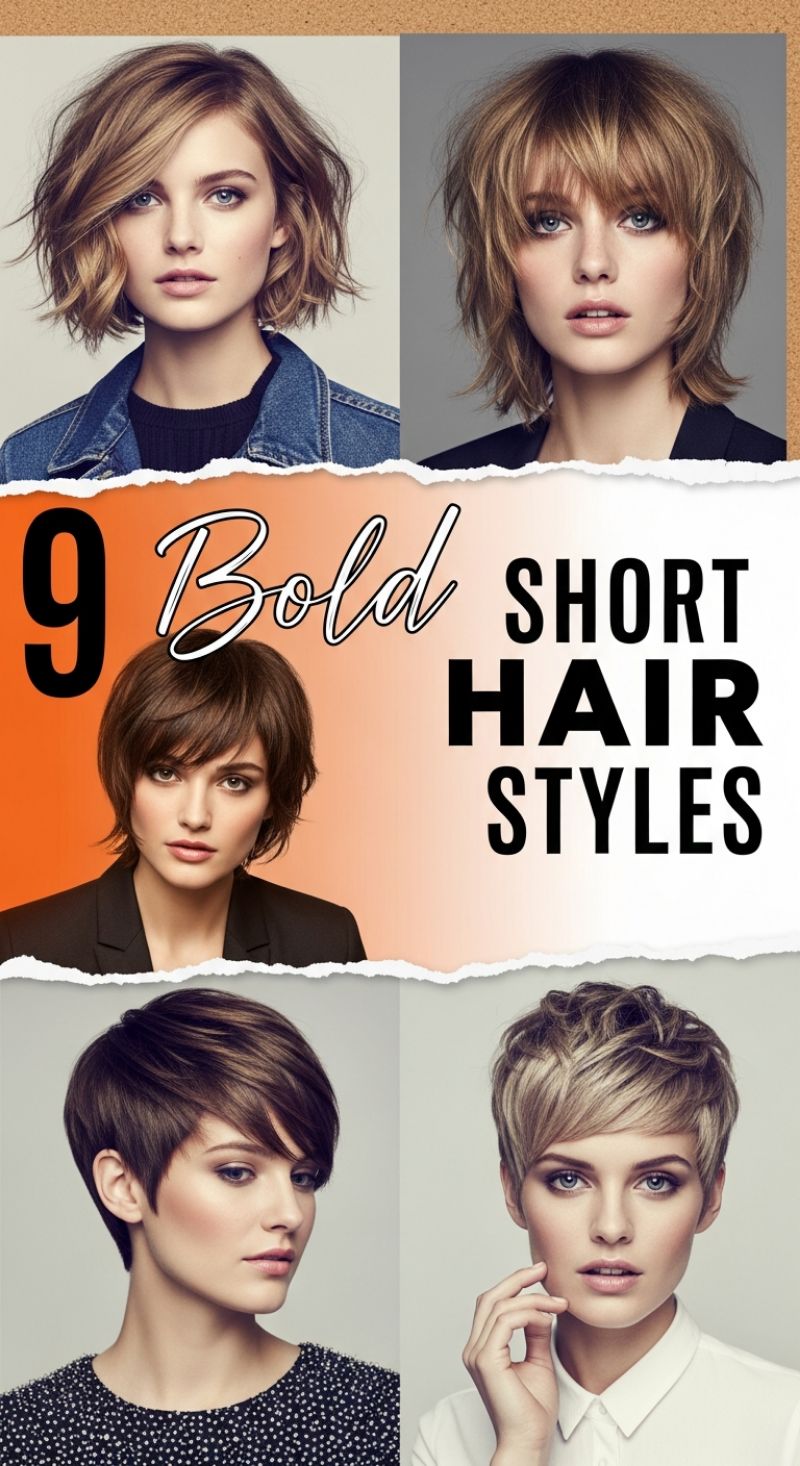9 Bold Short HAIR STYLES