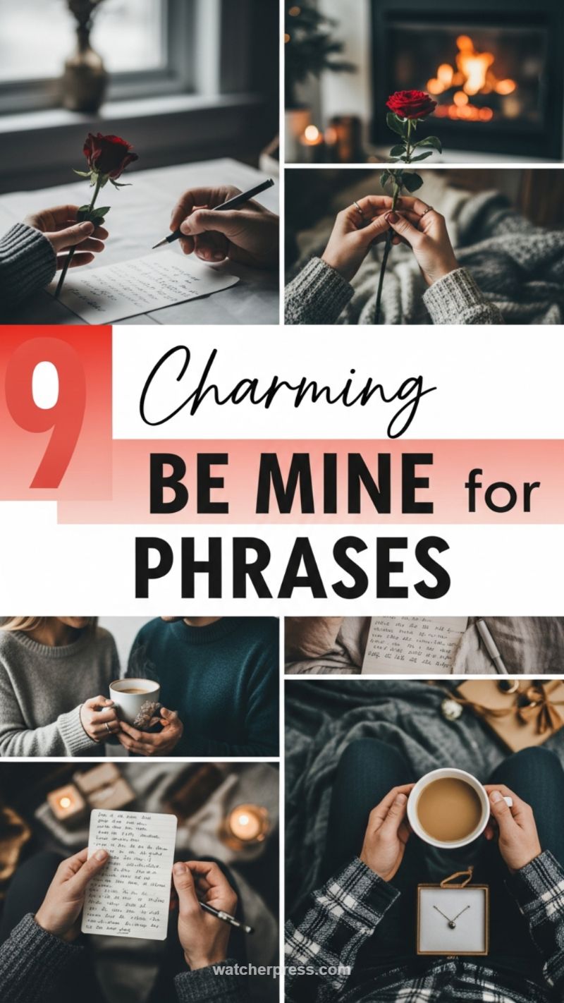 9 Charming Be Mine Phrases (Image 8)