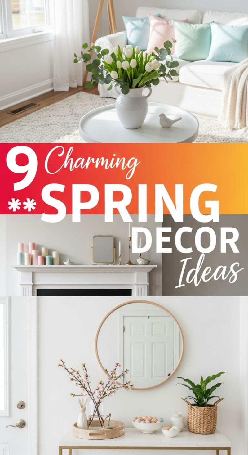 9 Charming Spring Decor Ideas