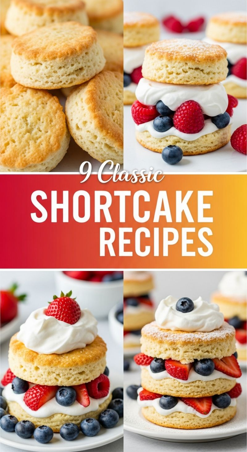 9 Classic SHORTCAKE RECIPES