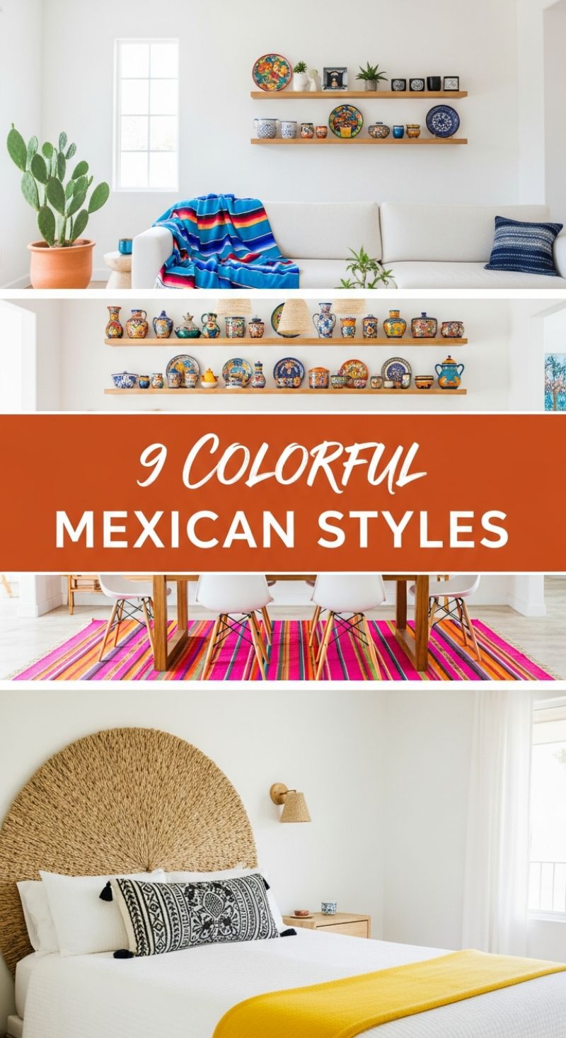 9 COLORFUL MEXICAN STYLES