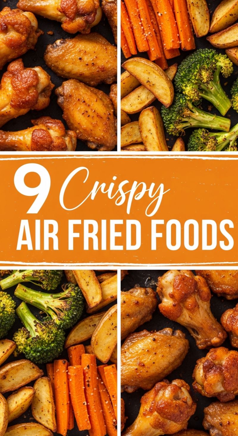 9 Crispy Air Fried Foods