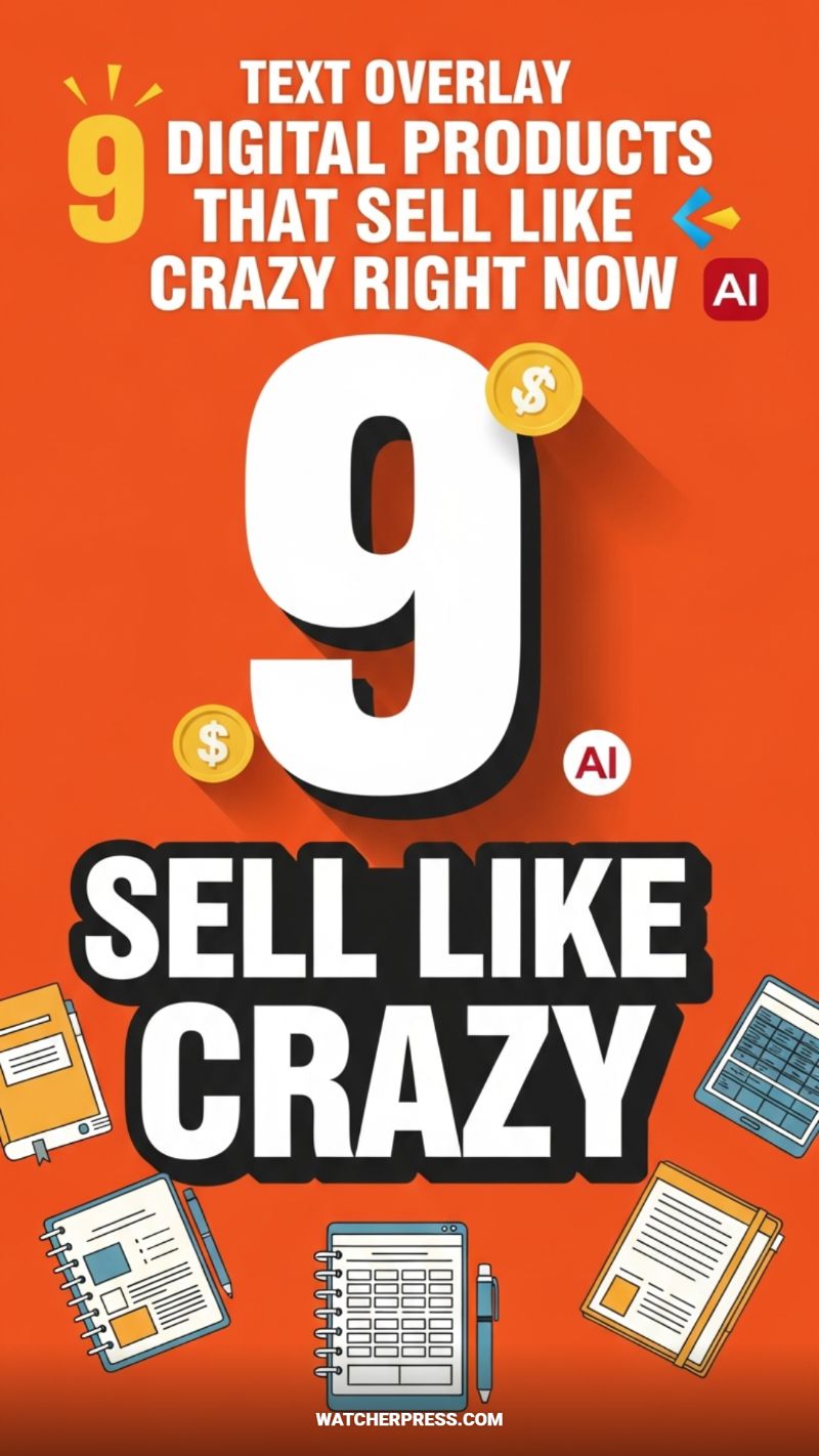 9 Digital Products That Sell Like Crazy Right Now