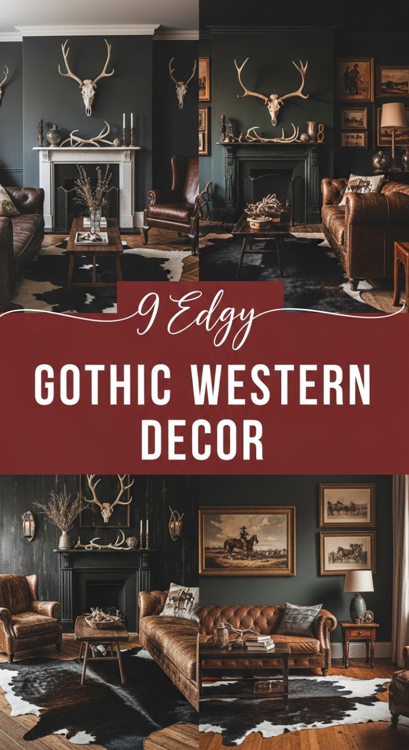 9 Edgy Gothic Western Decor