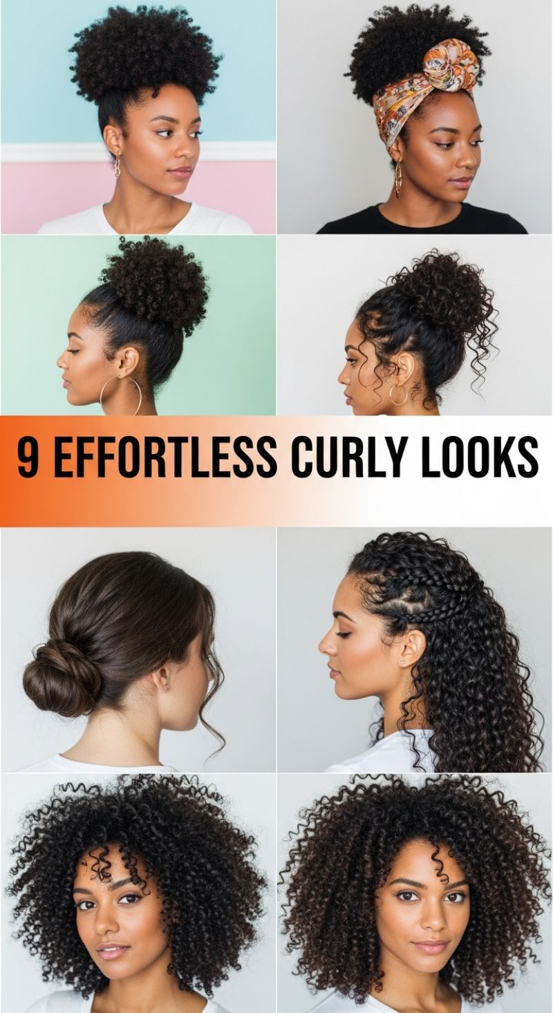 9 EFFORTLESS CURLY LOOKS