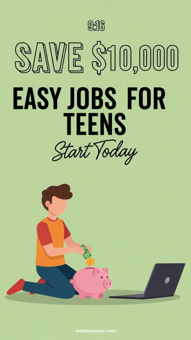 9. Entry-Level Earning for Teens and Saving