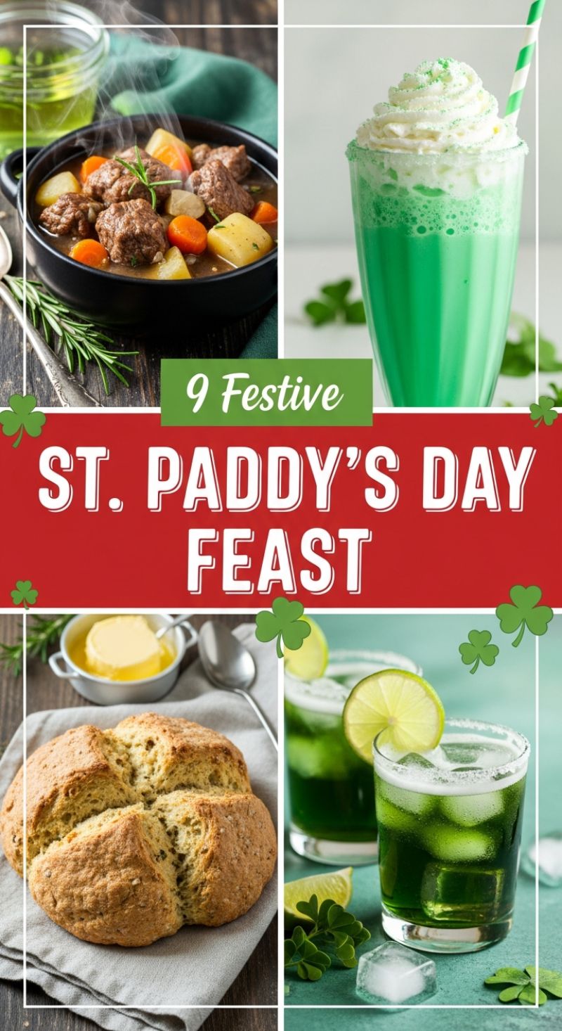 9 Festive ST. PADDY'S DAY FEAST