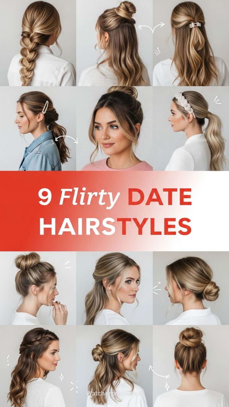 9 Flirty Date Hairstyles