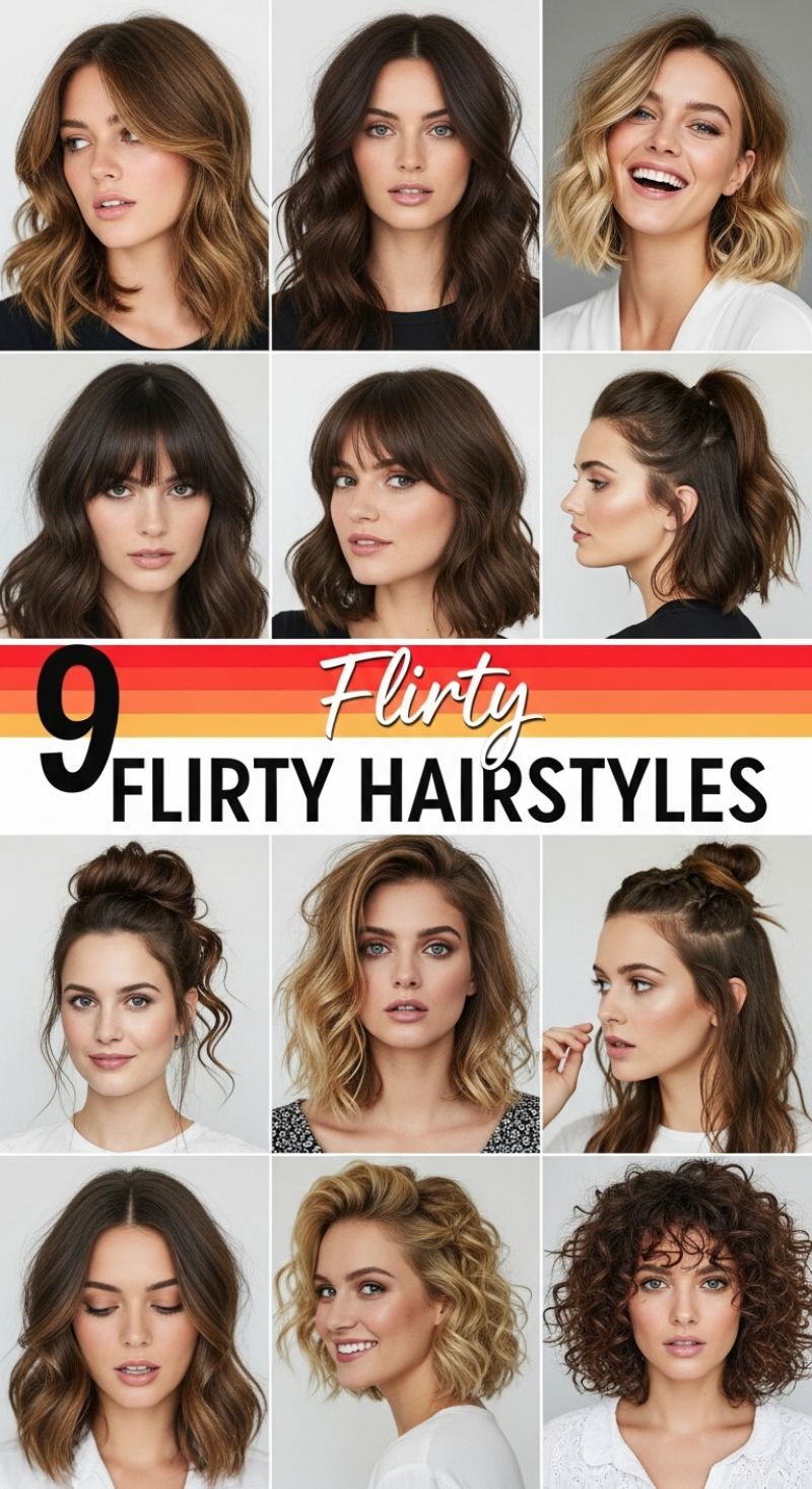9 Flirty Hairstyles: Effortlessly Chic Looks for Prom Night