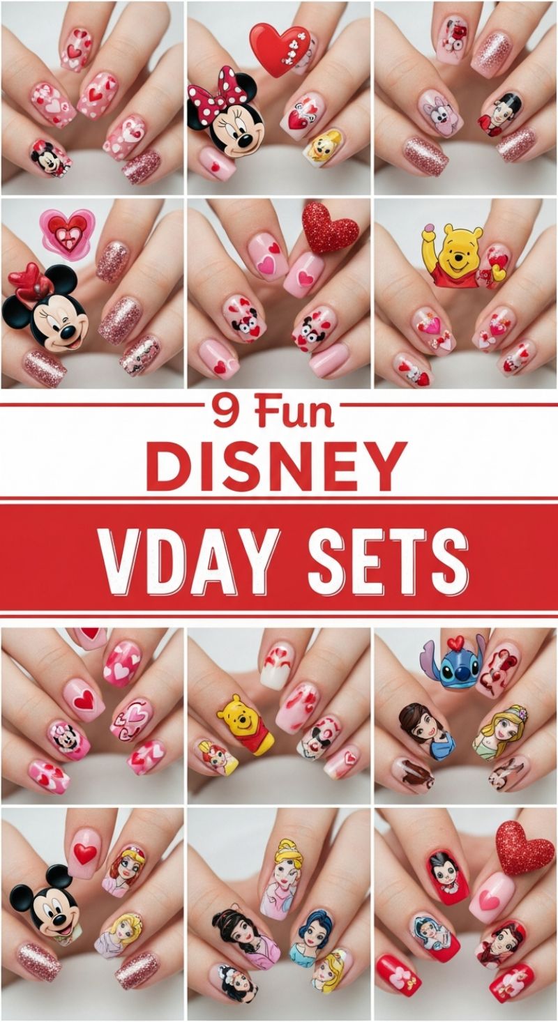 9 Fun Disney V-Day Sets