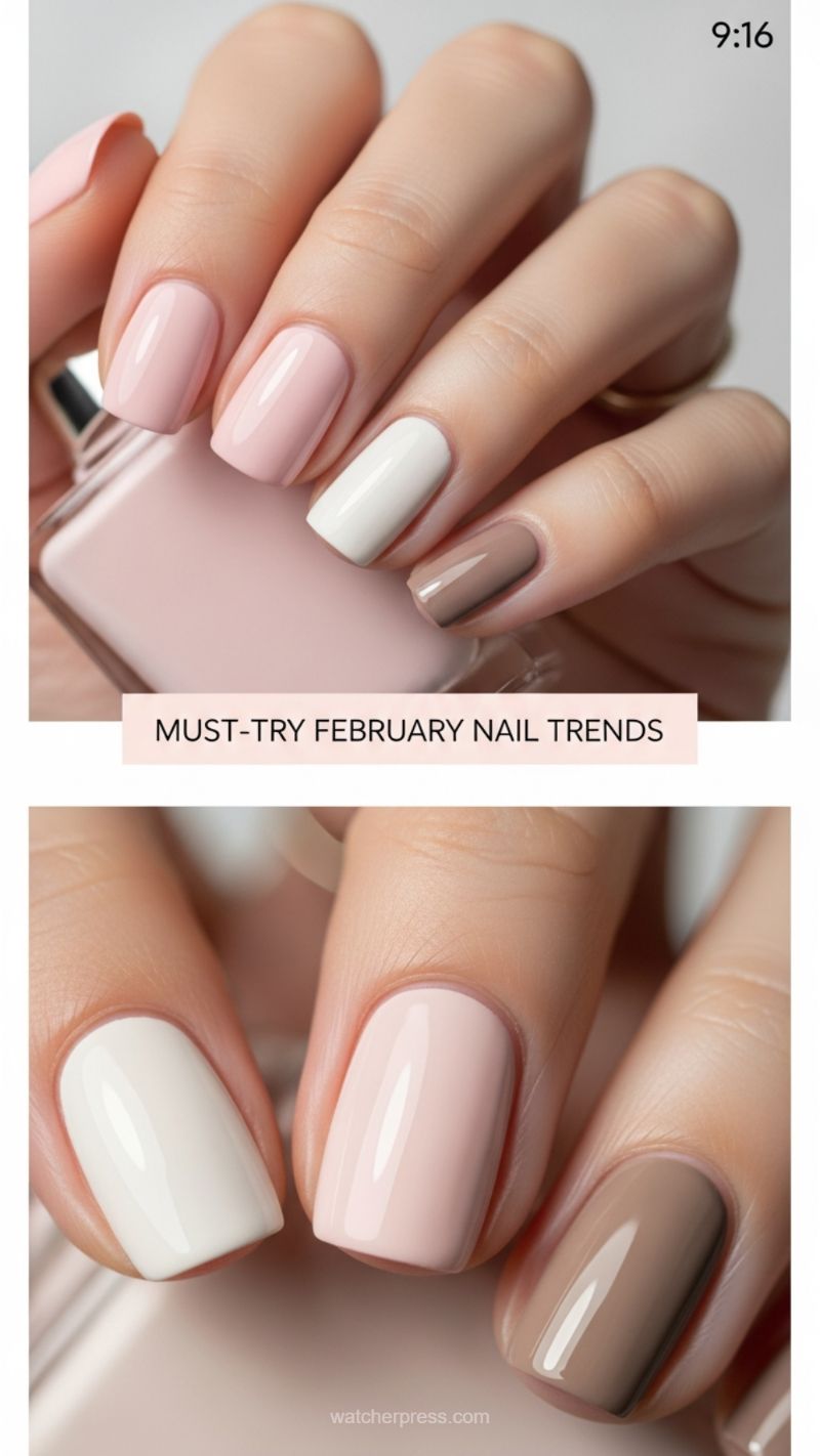 9. Glossy Muted Neutral Blocking