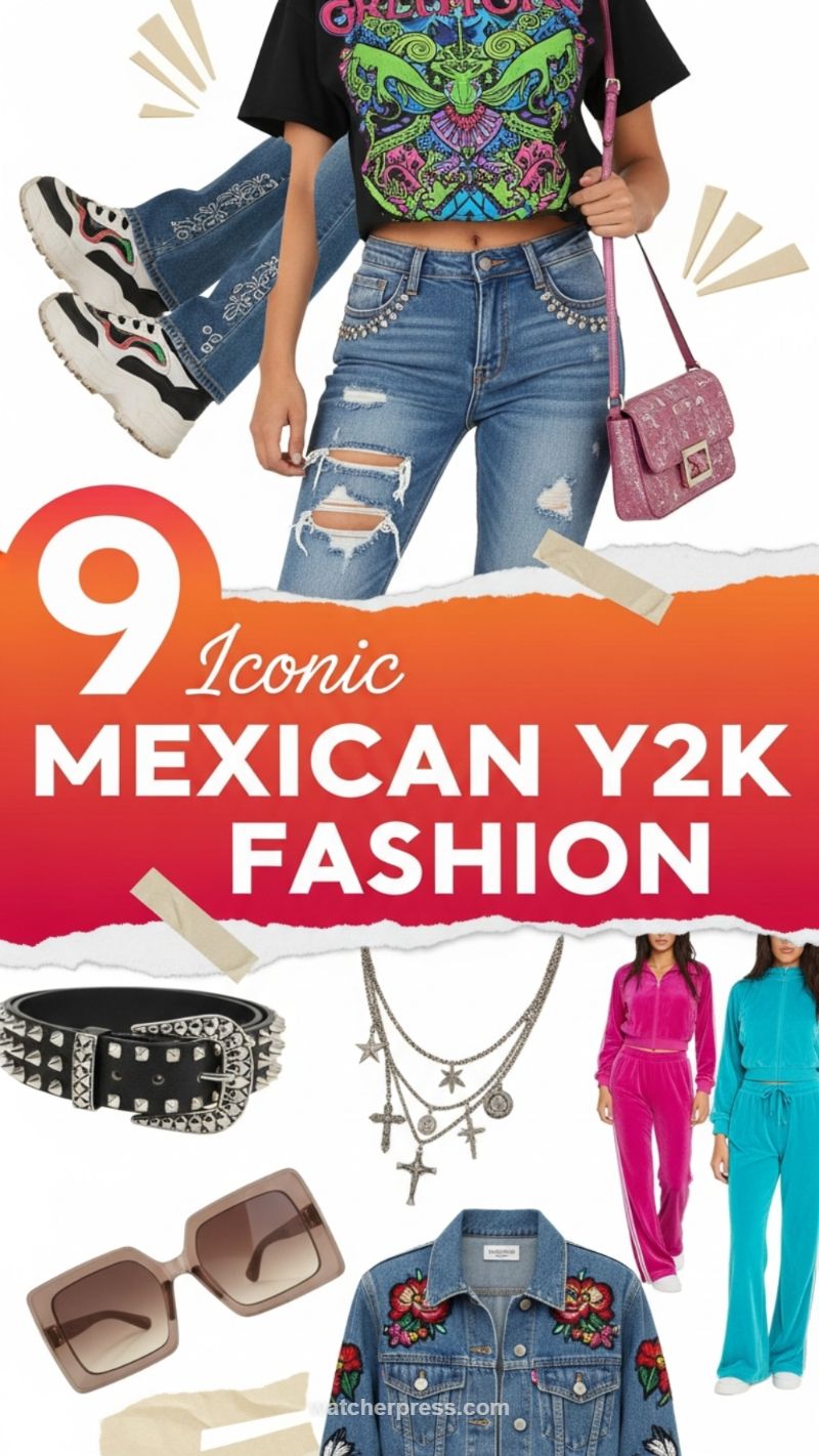 9 Iconic Mexican Y2K Fashion: Trend Differentiation