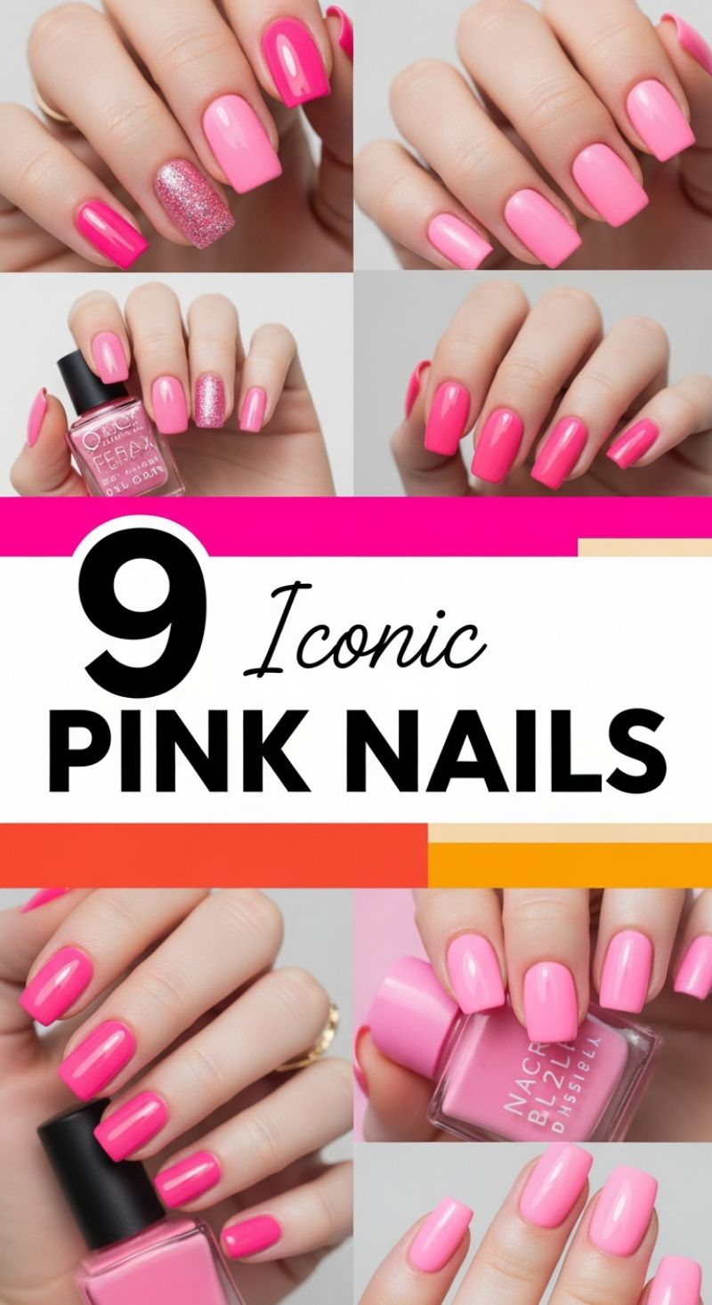 9 Iconic Pink Nails: Mastering the Versatile Pink Manicure