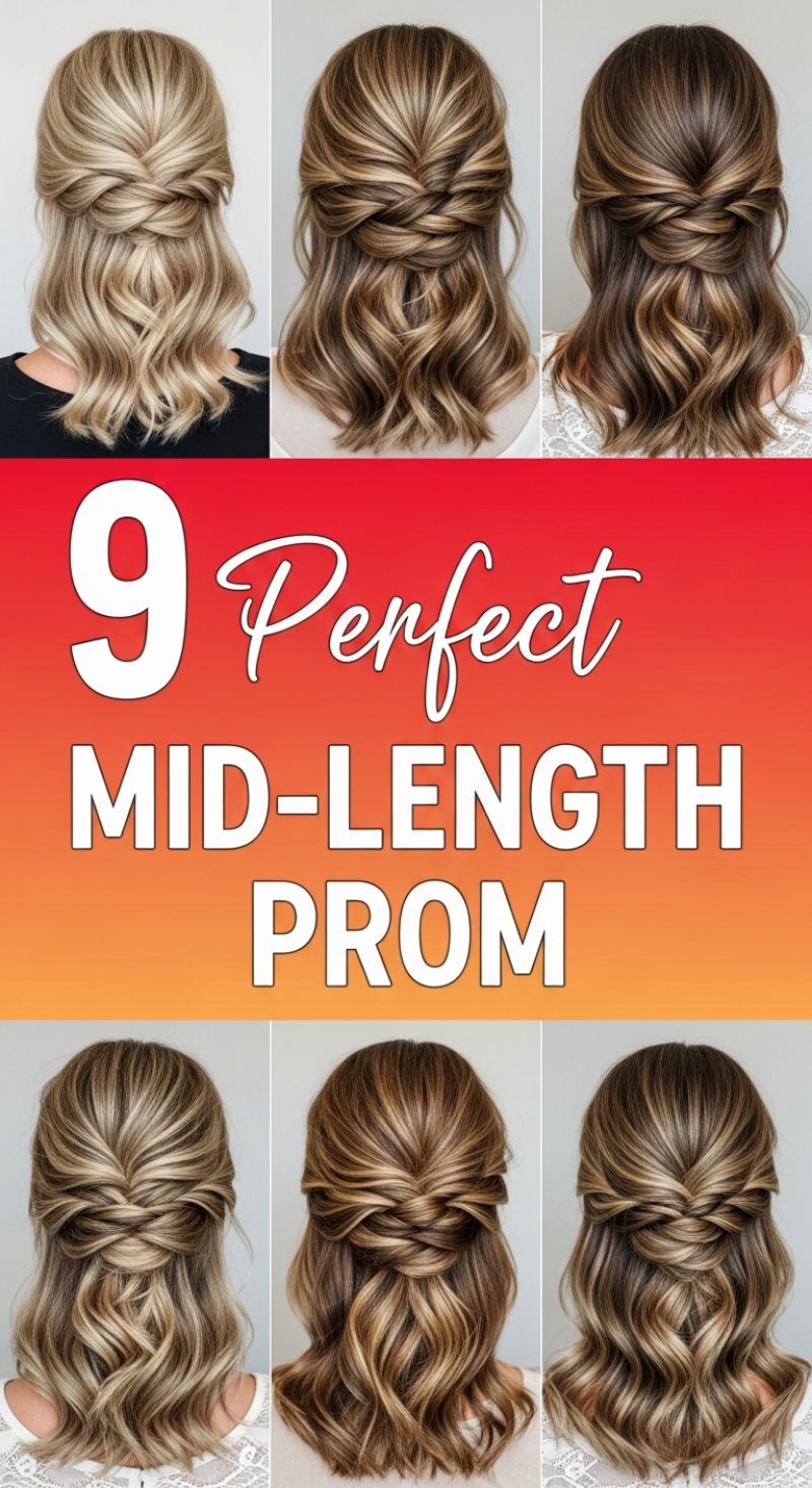 9 Perfect Mid-Length Prom Styles