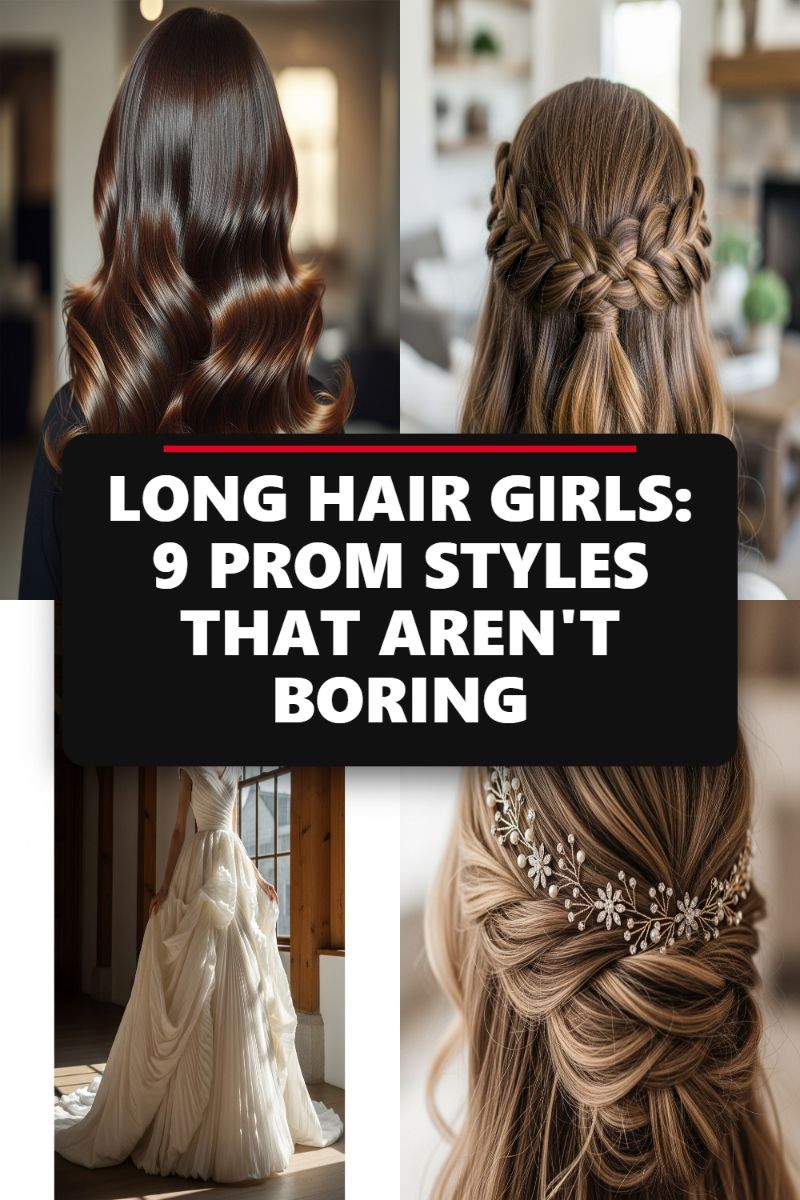 9 Prom-Worthy Styles for Long Hair That Take Under 10 Minutes