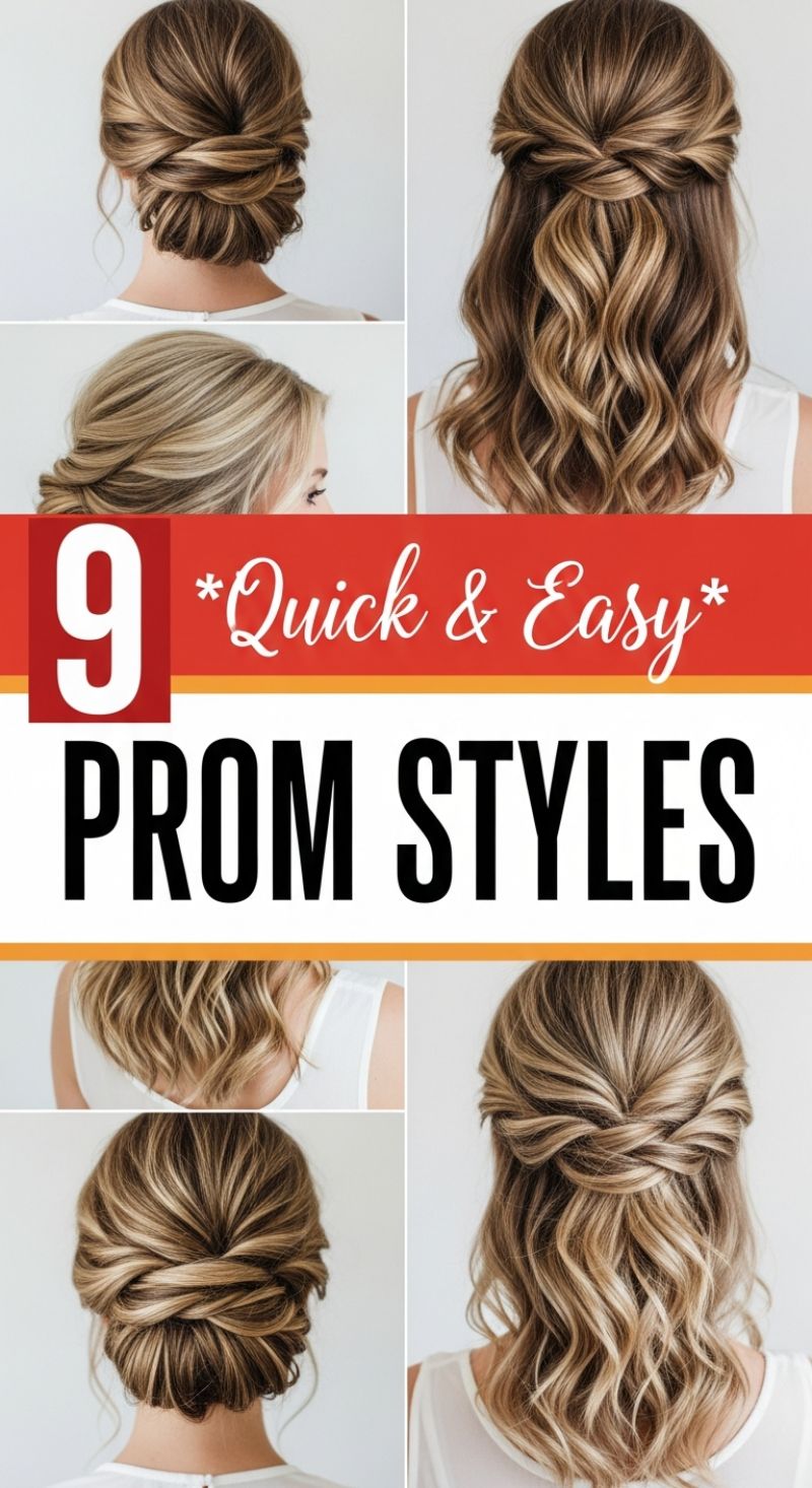 9 *Quick & Easy* PROM STYLES