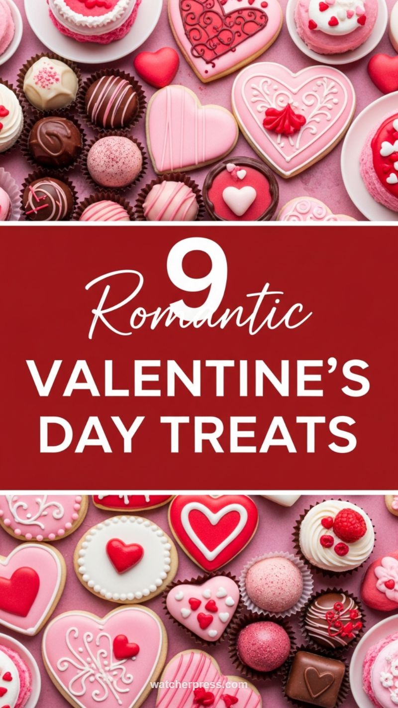 9 Romantic Valentine's Day Treats for the Sweetest Day