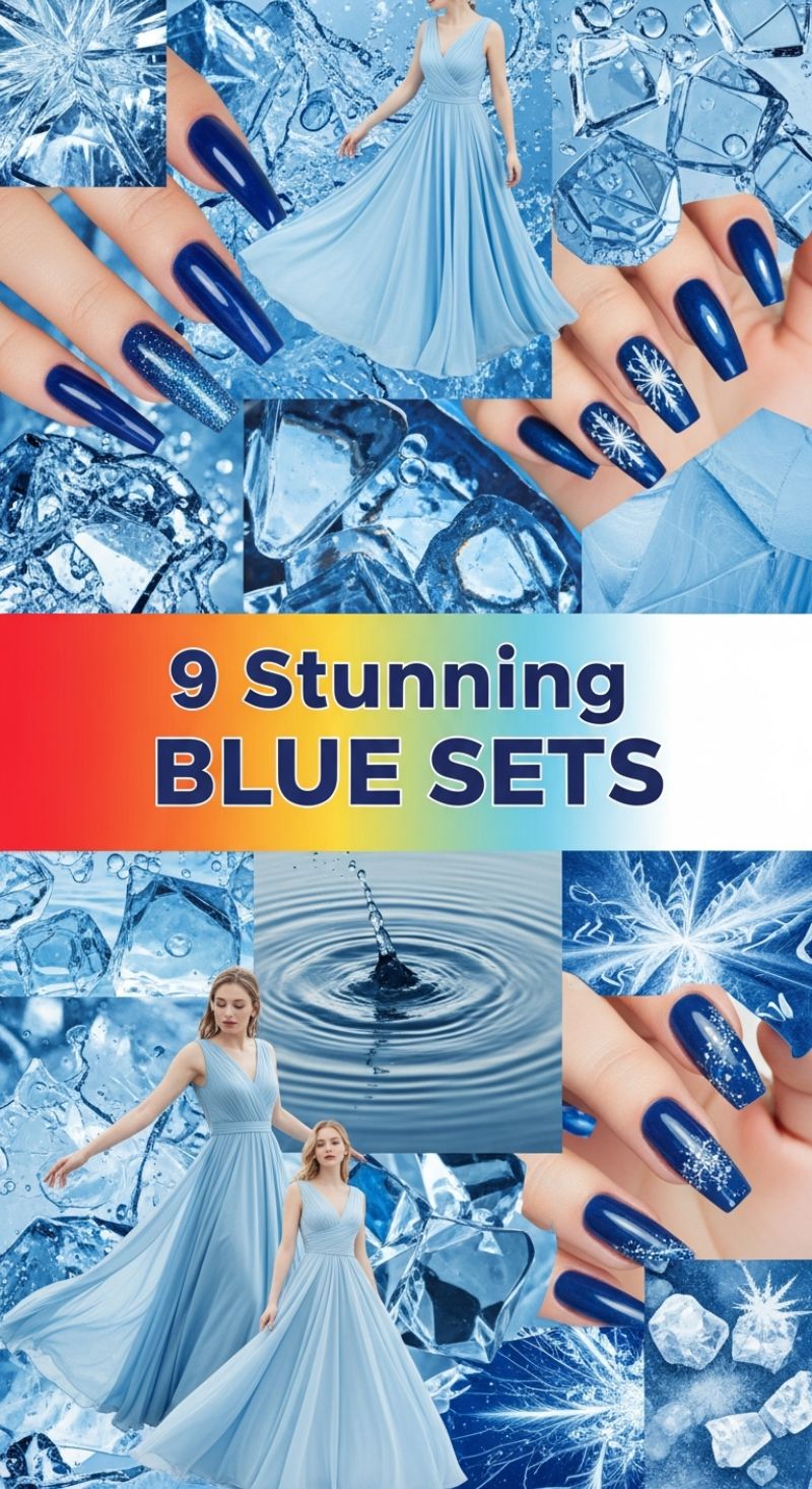 9 Stunning BLUE SETS
