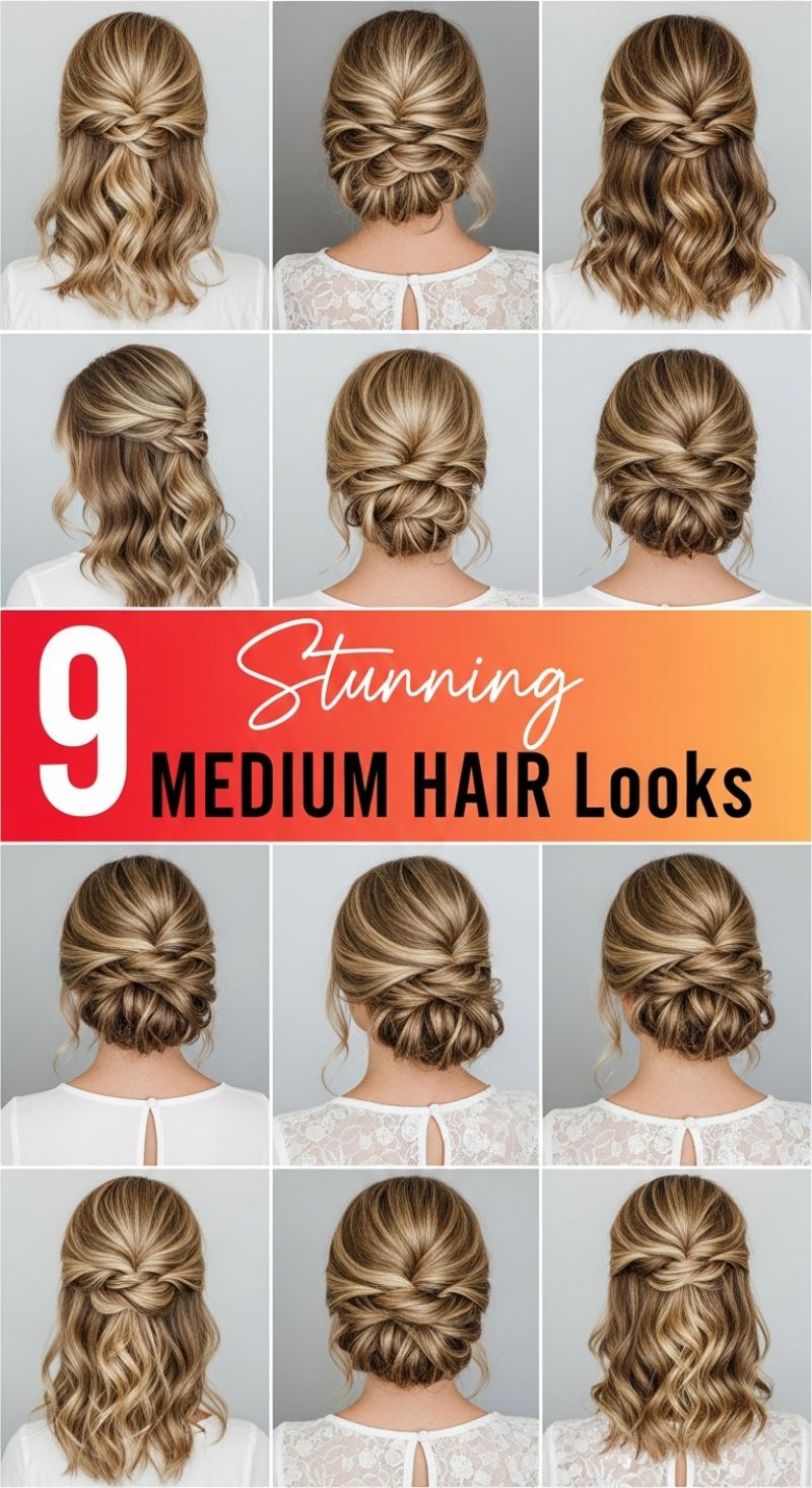 9 Stunning Medium Hair Looks