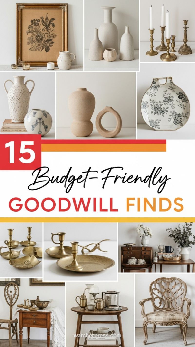 9. The 15 Must-Have Goodwill Finds: Brass and Bronze Accents