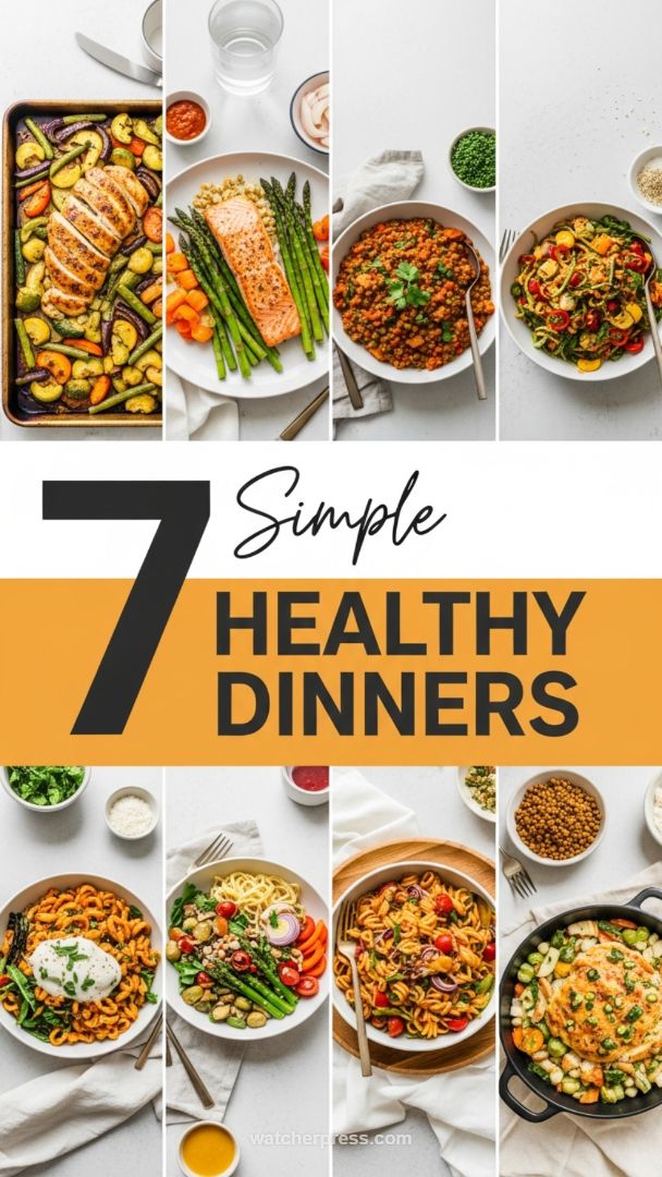 A Week of Wellness: 7 Simple, Speedy Dinners for the Modern Kitchen
