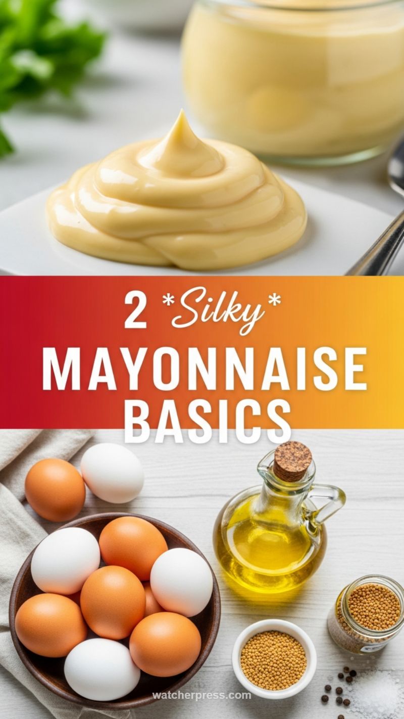Achieving Silky Texture: Mayonnaise Basics