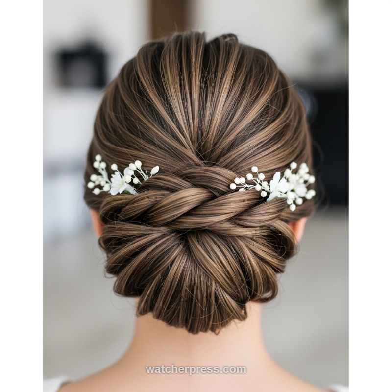 Achieving the Sleek, High-Shine Formal Updo