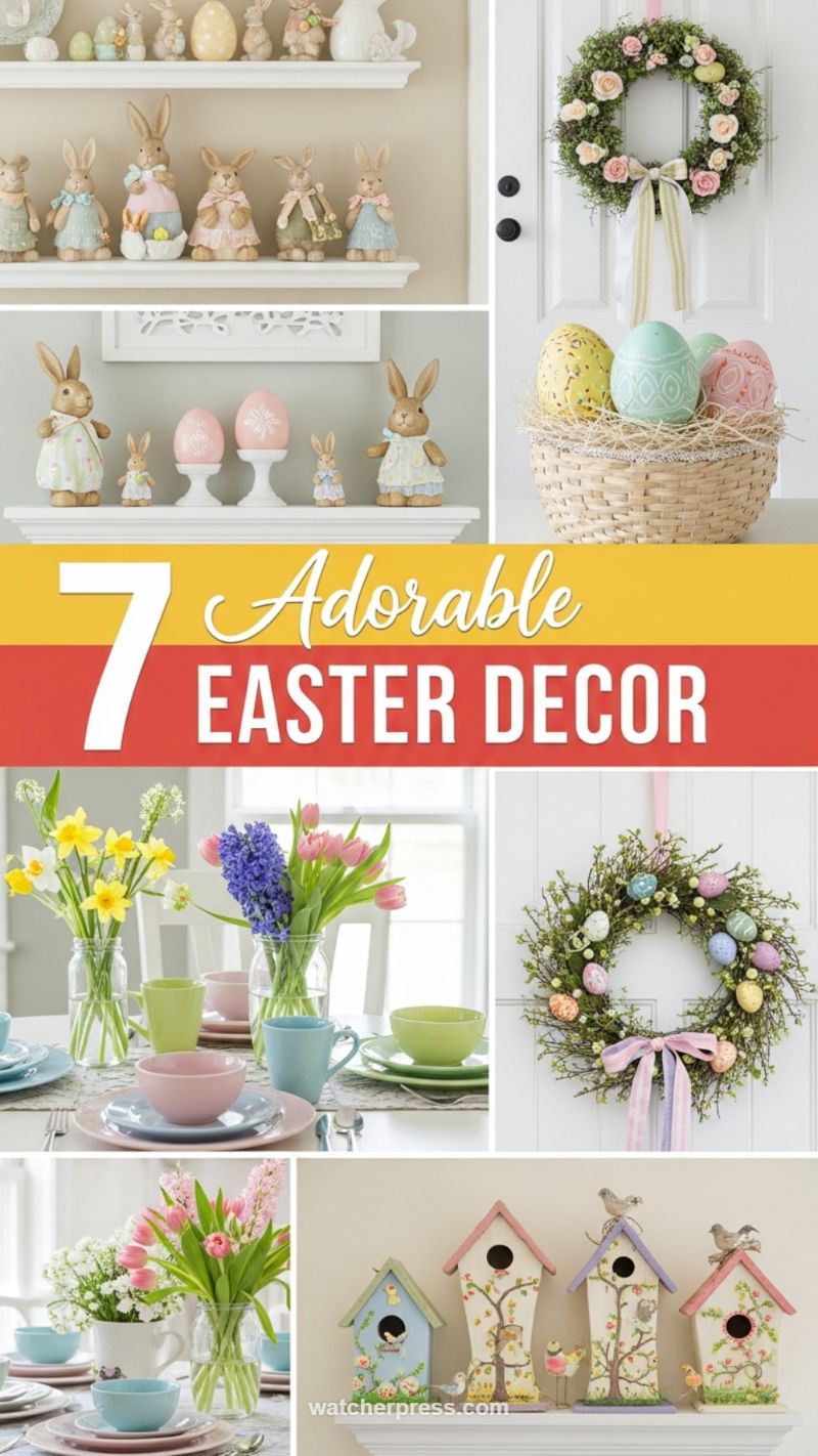 Adorable Easter Decor That Charms