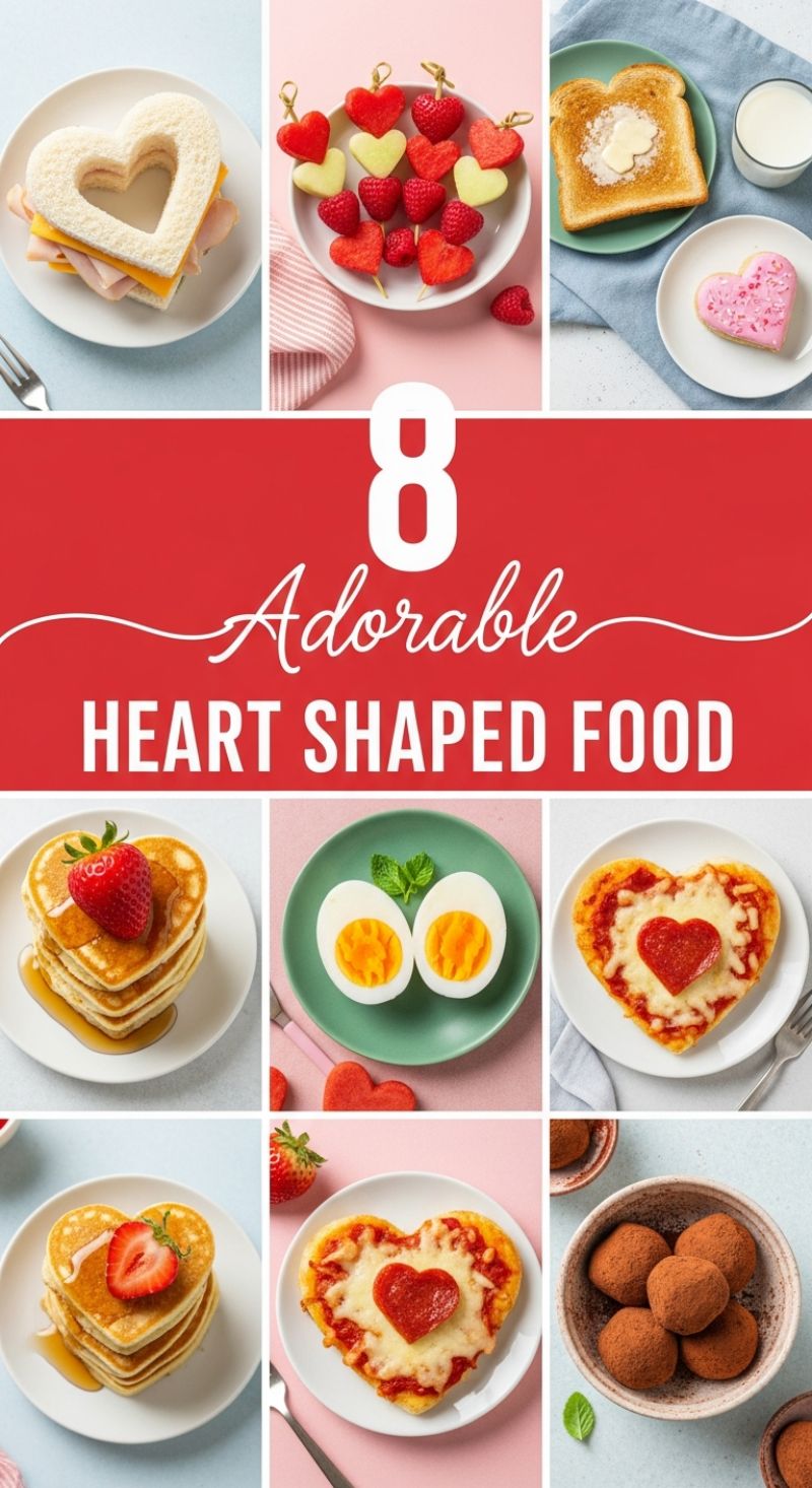 Adorable Heart Shaped Food: Elevating Festive Finger Foods
