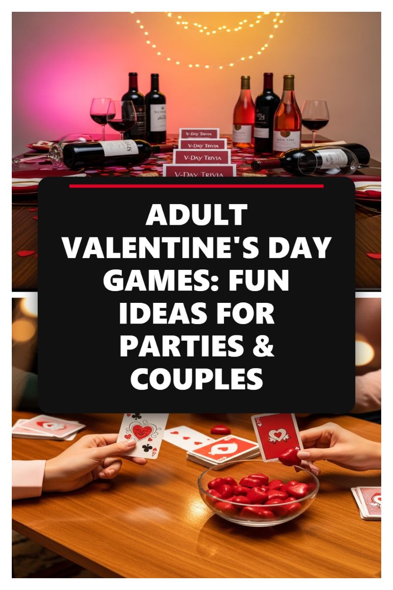 ADULT VALENTINE'S DAY GAMES: FUN IDEAS FOR PARTIES & COUPLES