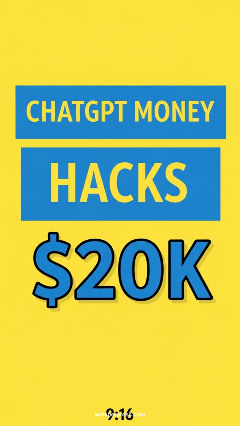 Advanced ChatGPT Prompt Engineering for High Income ($20K Hack)