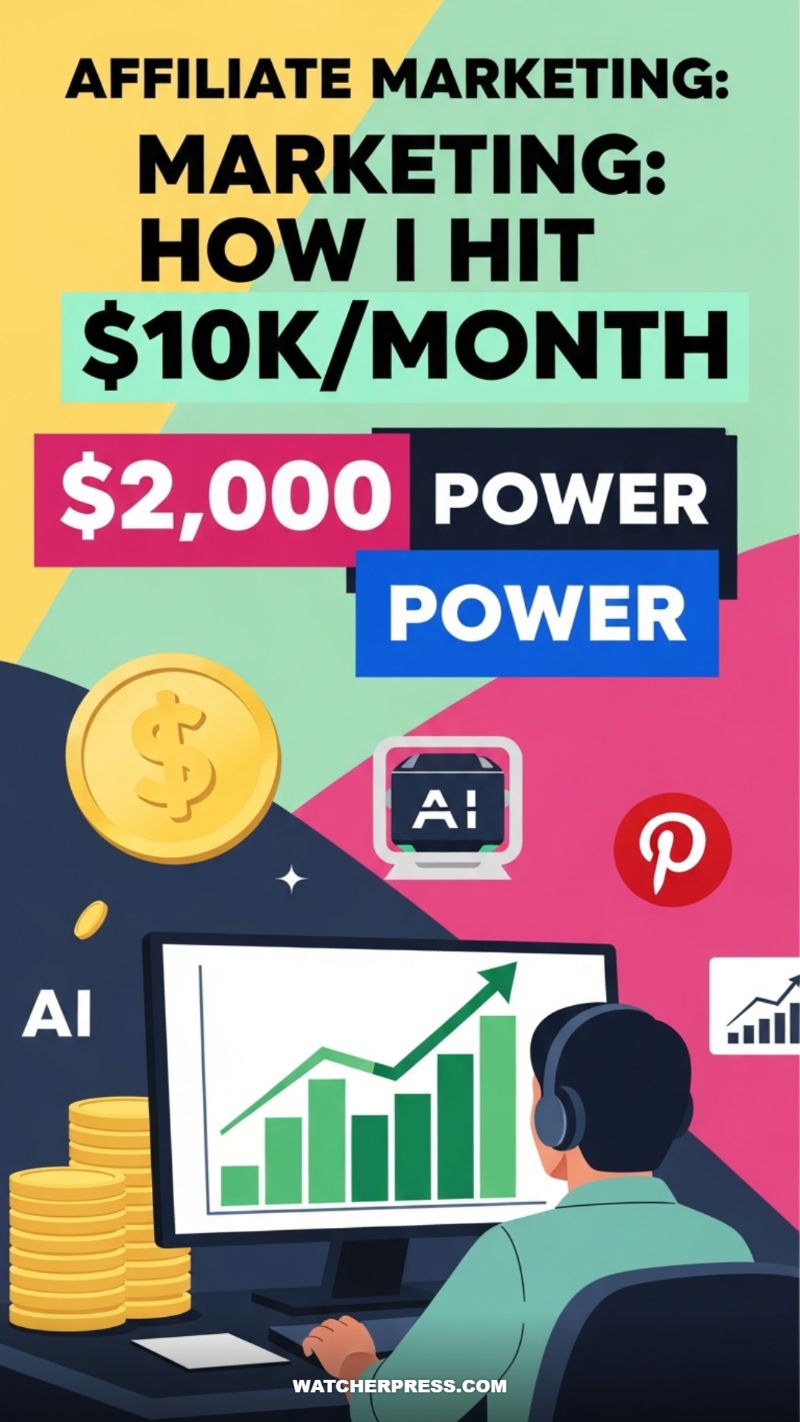 Affiliate Marketing: How to Hit Your First $10K/Month