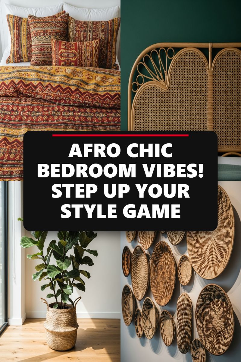 Afro Chic Bedroom Vibes! Step Up Your Style Game