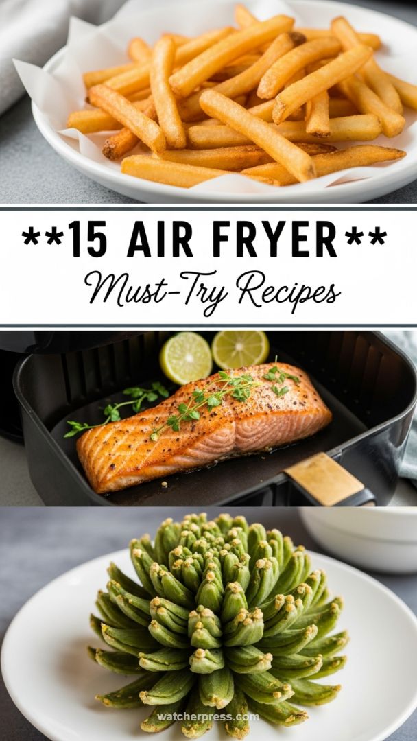 Air Fryer Revolution: 15 Must-Try Recipes for Maximum Flavor, Minimal Fat, and Lightning-Fast Prep