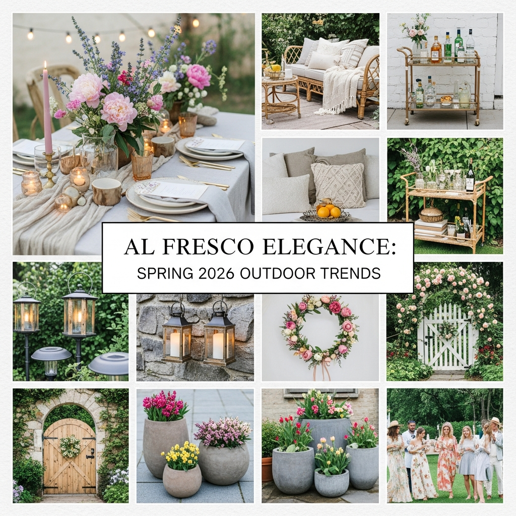 Al Fresco Elegance: Spring 2026 Outdoor Trends