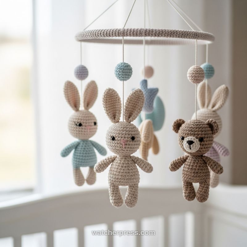 Amigurumi Accents: Blending Cozy Textures and Muted Tones