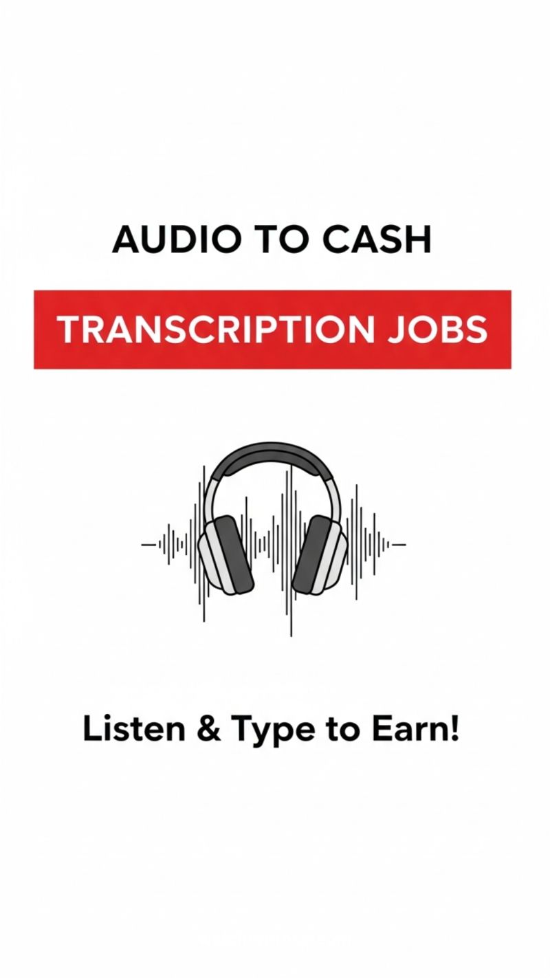 Audio to Cash: Transcription Jobs for Sharp Ears